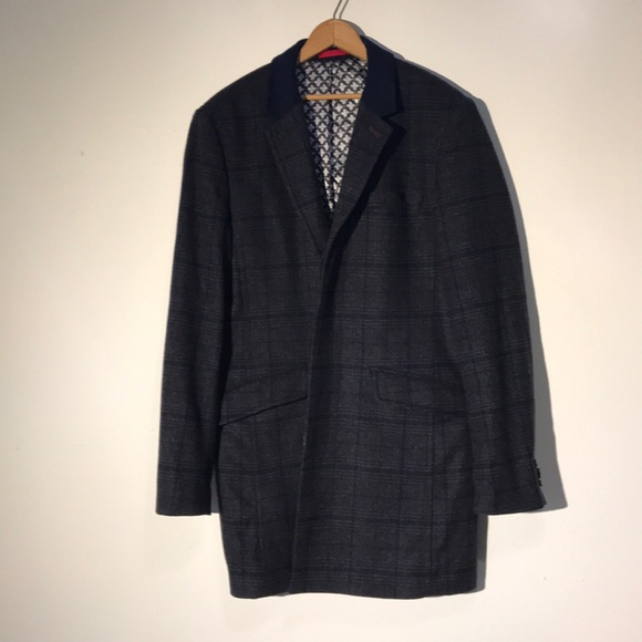 Ted Baker wool overcoat